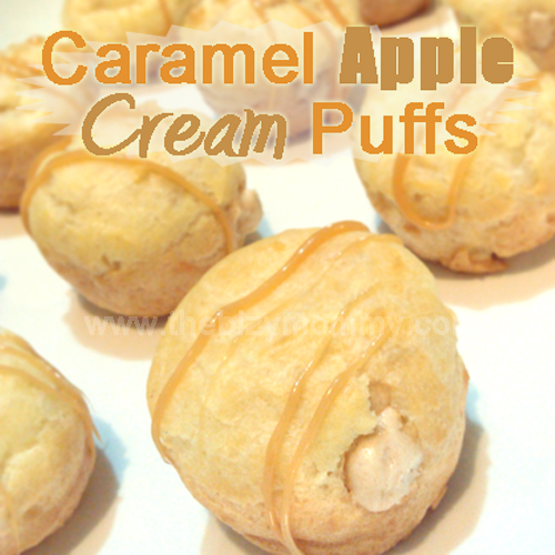 caramel-apple-cream-puffs
