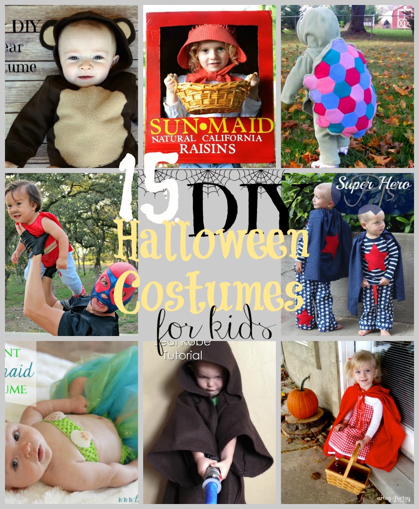 15 DIY Halloween Costumes for Kids