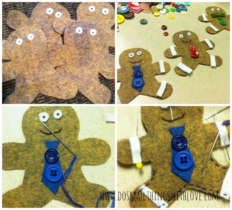 gingerbread christmas ornaments how to
