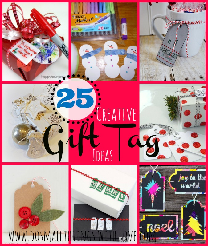 25 creative gift tag ideas