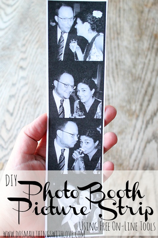 DIY Photo Booth Picture Strip