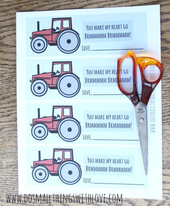 Free Tractor Valentine Printable Catholic Sprouts
