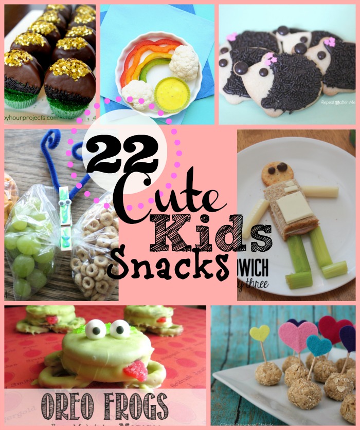 22 Cute Kids Snacks