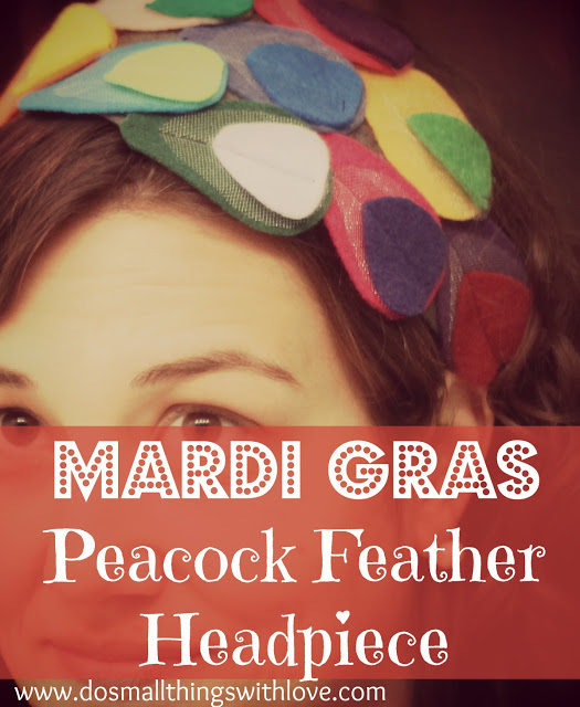 Mardi Gras Feather