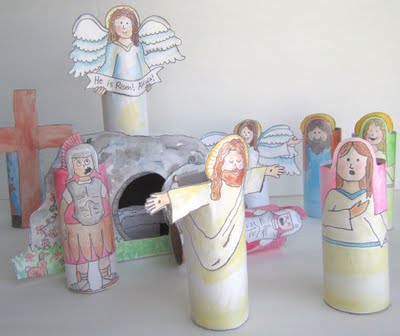 religious Easter craft for kids