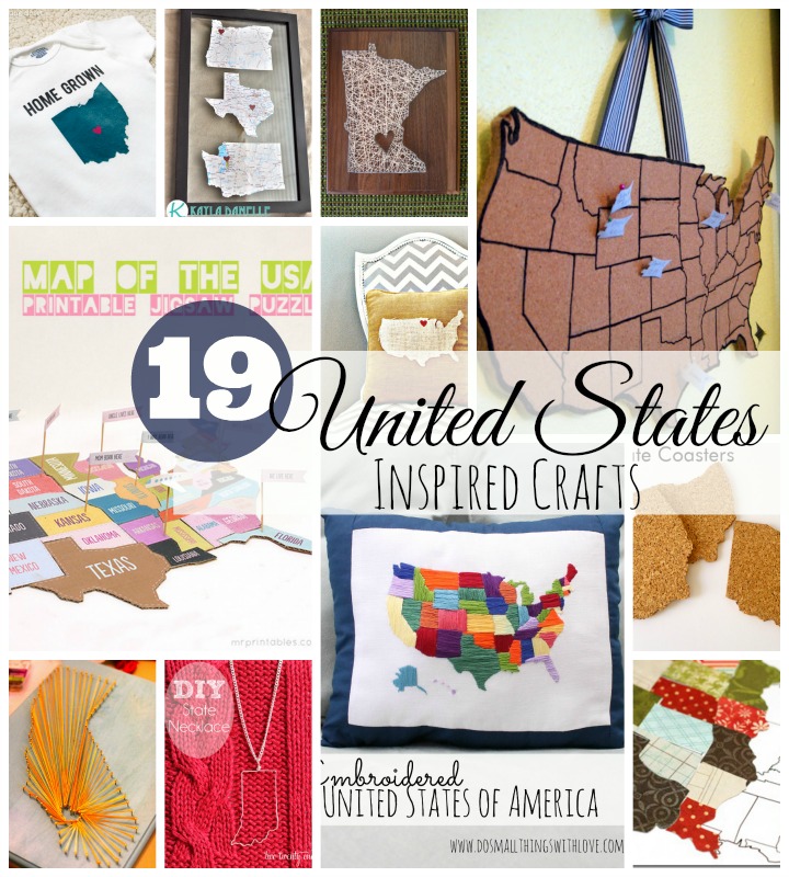 19 United States inspired crafts