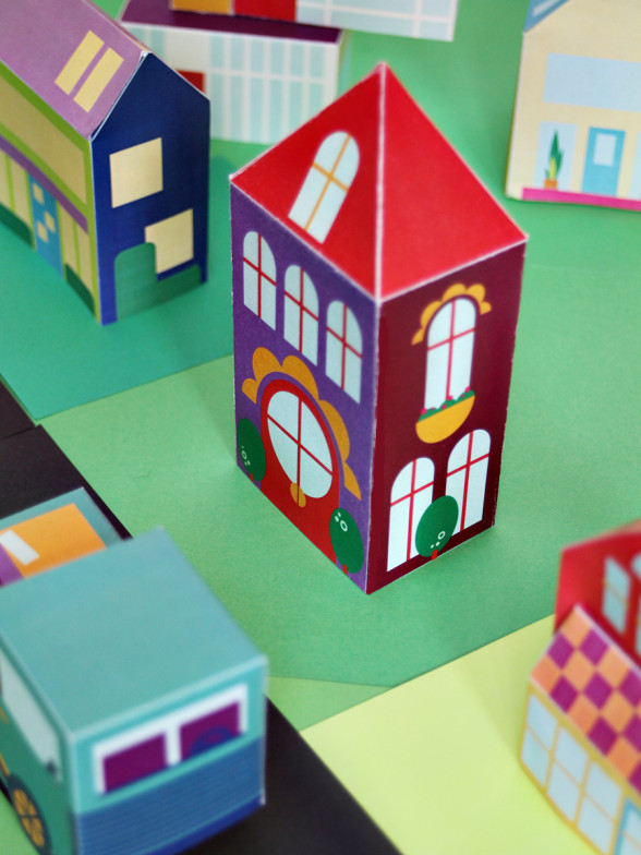 House Shaped Crafts 3