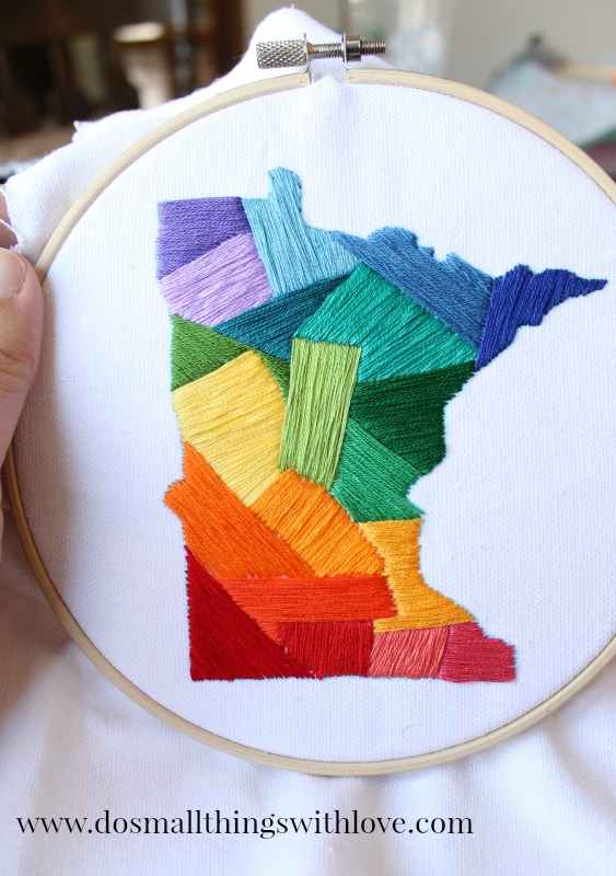 state love beginner's embroider project