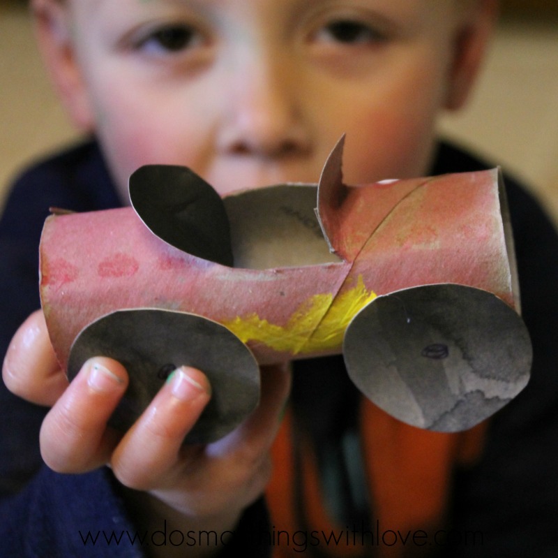 toilet paper roll cars for kids