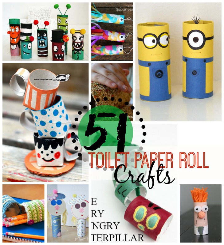 51 Toilet Paper Roll Crafts
