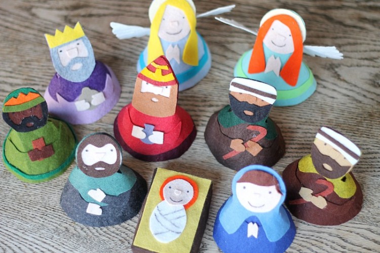 Nativity Crafts for Christmas 4