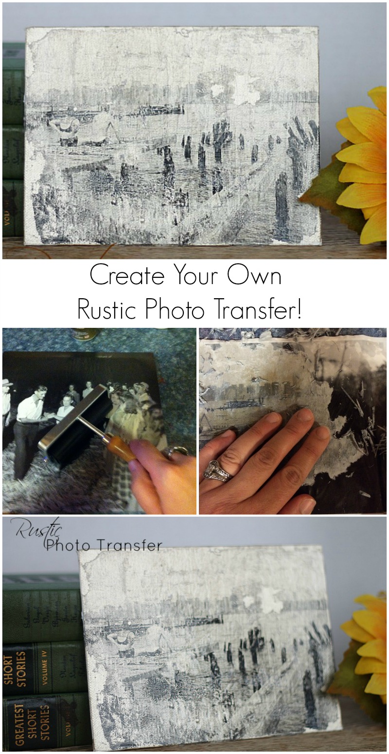Rustic Photo Transfer--How To