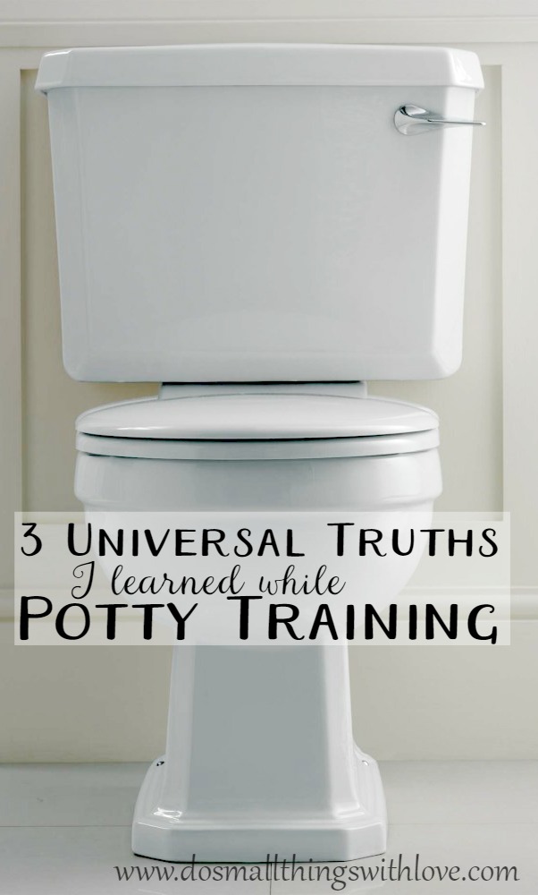 3 universal truths I learned while potty training my daughter