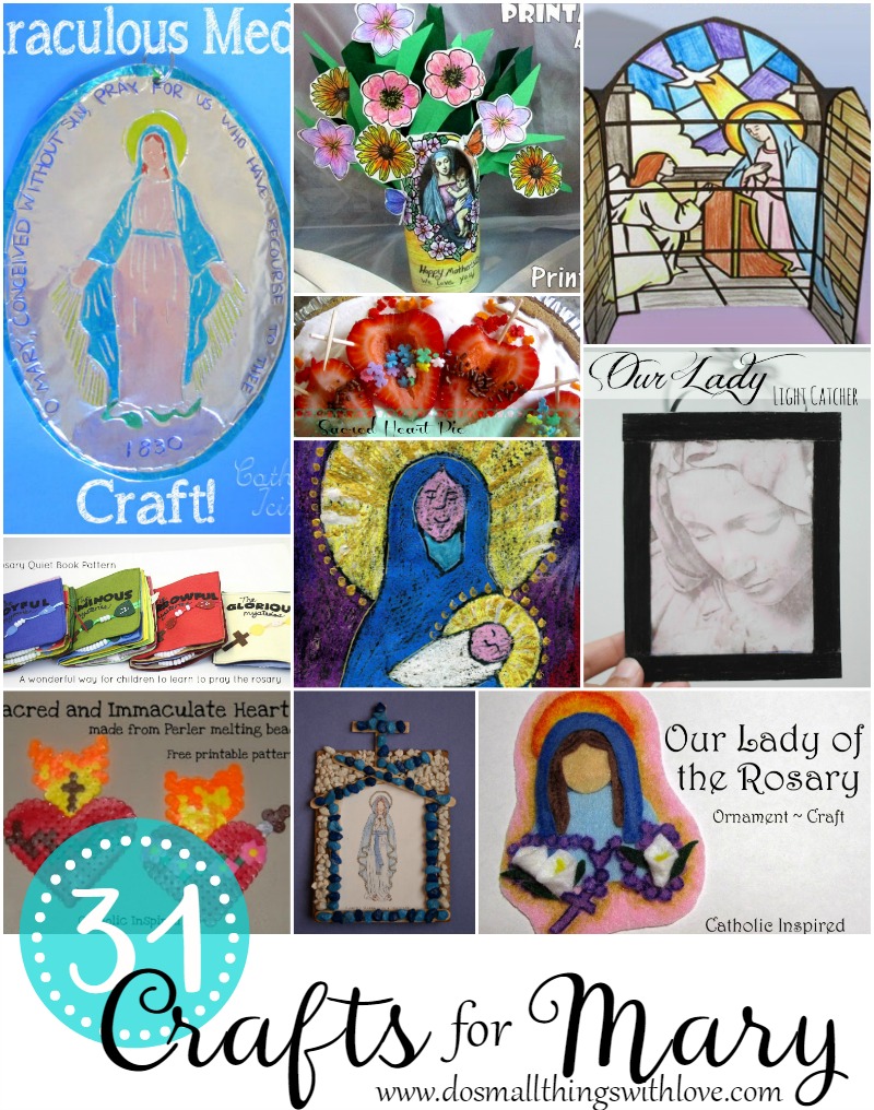 31 crafts for Mary
