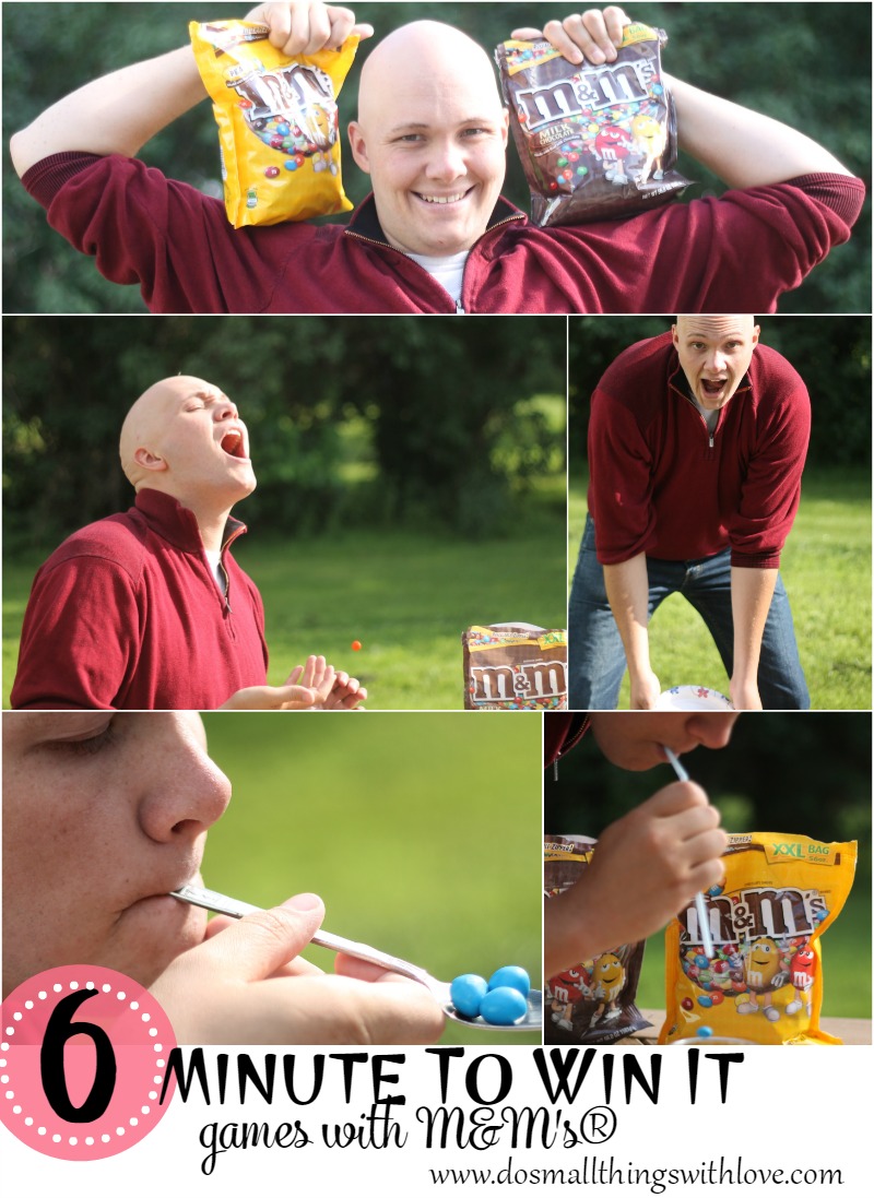 6 Minute to Win It Games with M&M's