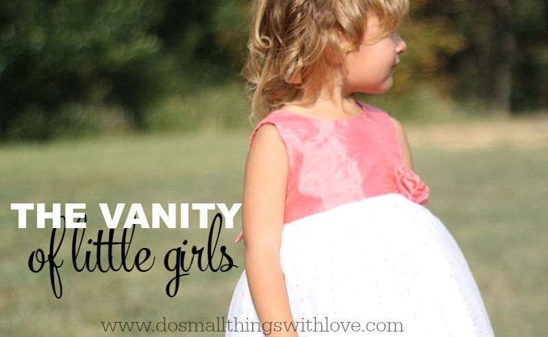 the vanity of little girls