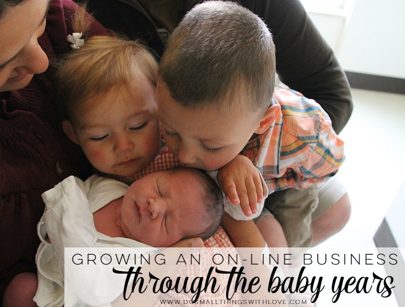 Growing and online business through the baby years
