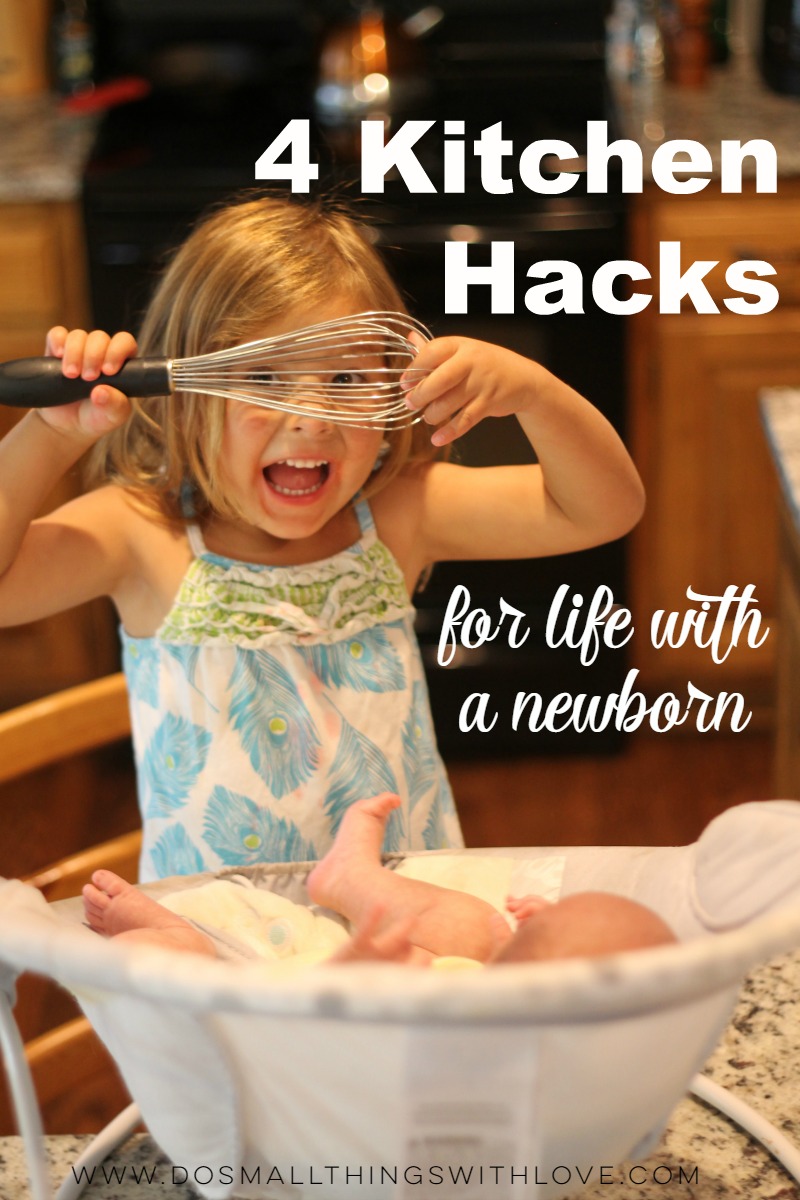 4 Kitchen Hack for life with a newborn