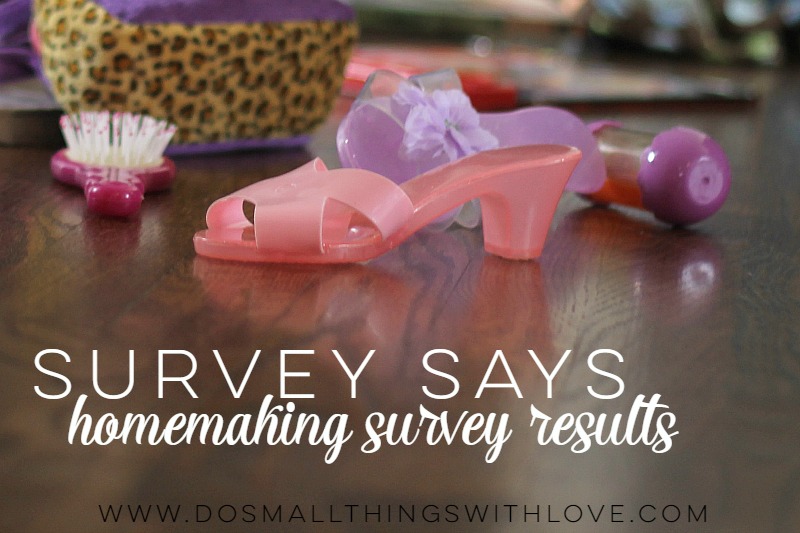 Struggles as a Homemaker survey results